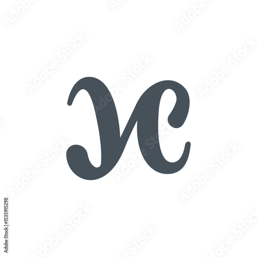 Logo design featuring a stylized letter or monogram, focusing on simplicity, uniqueness, and brand identity, suitable for businesses, startups, and personal branding.