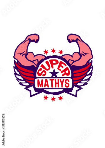 mathys super logo muscle bras prenom