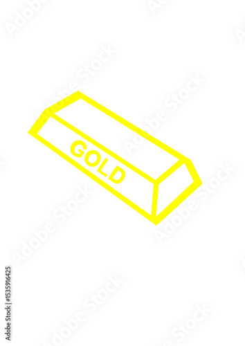 Foto lingot or dessin gold