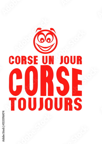corse un jour toujours smiley