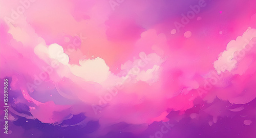 Pink  tones dynamic watercolor abstract background