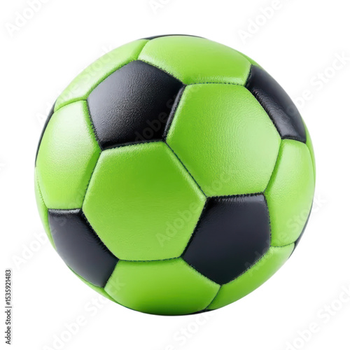 The Round Football Ball An Essential Piece of Sports Equipment Used by Many Different Athletes Every Day
