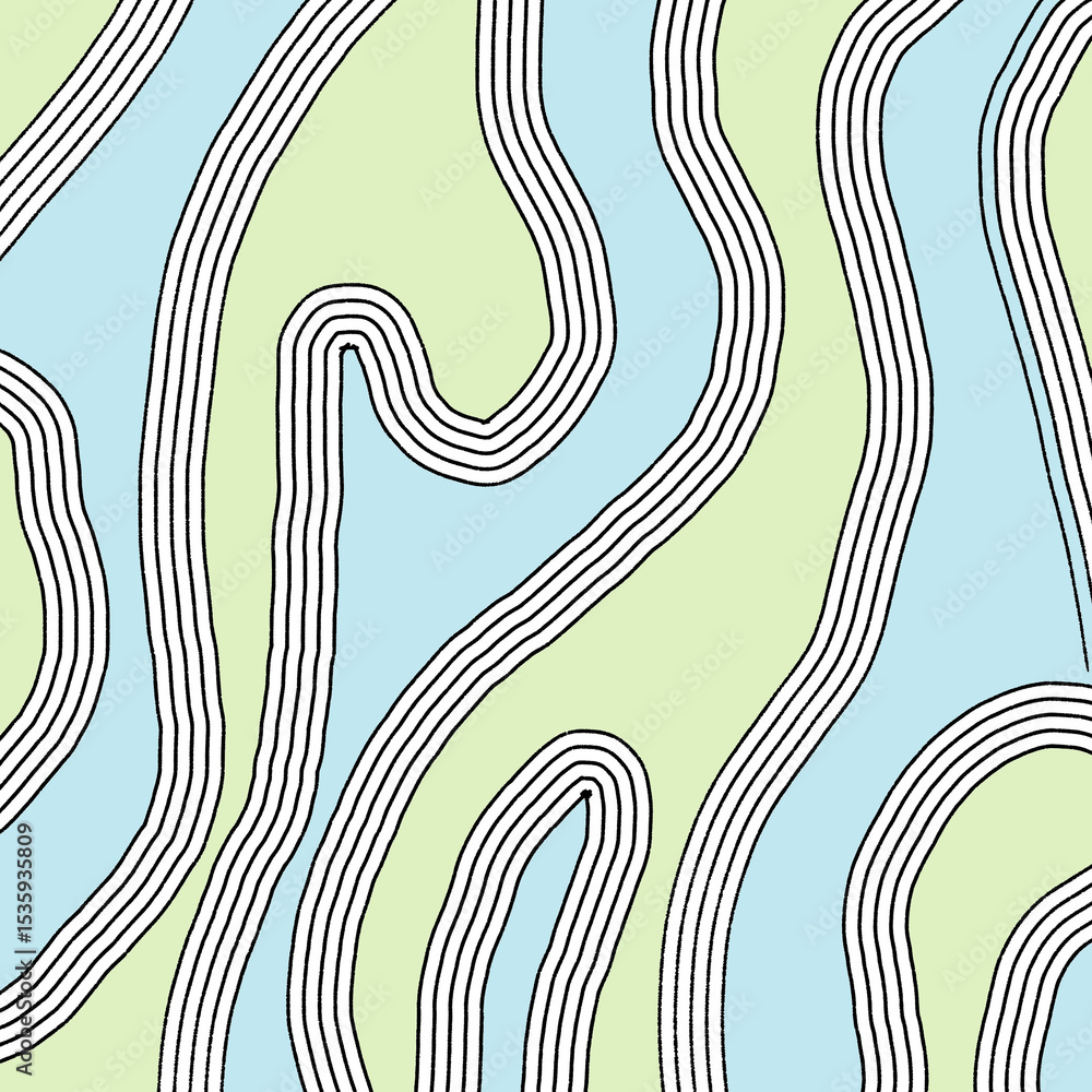 Fototapeta premium abstract seamless pattern with lines
