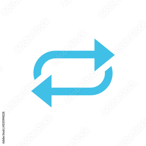 Clockwise Rightwards and Leftwards Open Circle Arrows