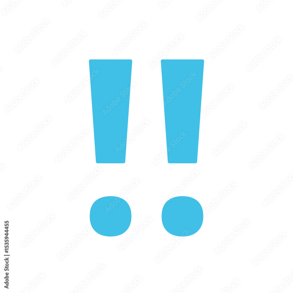 Double Exclamation Mark Double Exclamation Mark