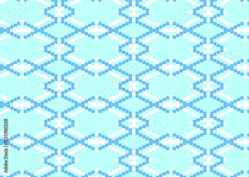 和をイメージしたドット柄 タイル 背景