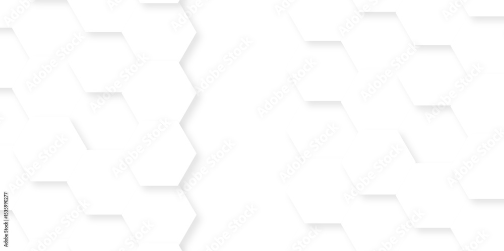 Seamless creative geometric Pattern of white hexagon white abstract hexagon wallpaper or background. Futuristic abstract honeycomb mosaic white background. white hexagon geometric texture. Seamless creative geometric Pattern of white hexagon white abstract hexagon wallpaper or background. Futuristic abstract honeycomb mosaic white background. white hexagon geometric texture.