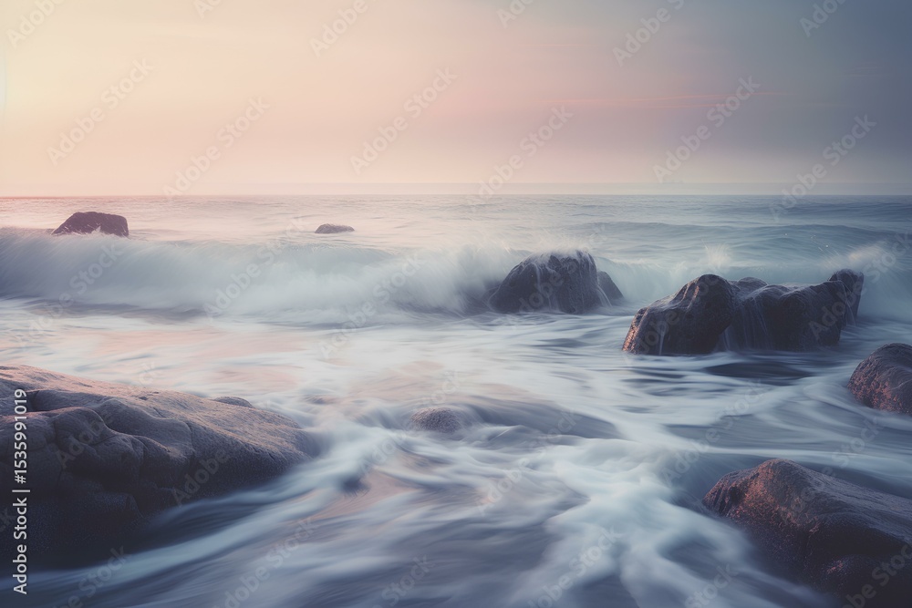 Obraz premium sunset over the sea