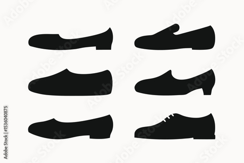 Collection of Classic Shoe Silhouettes Flat, Loafer, and Oxford Styles