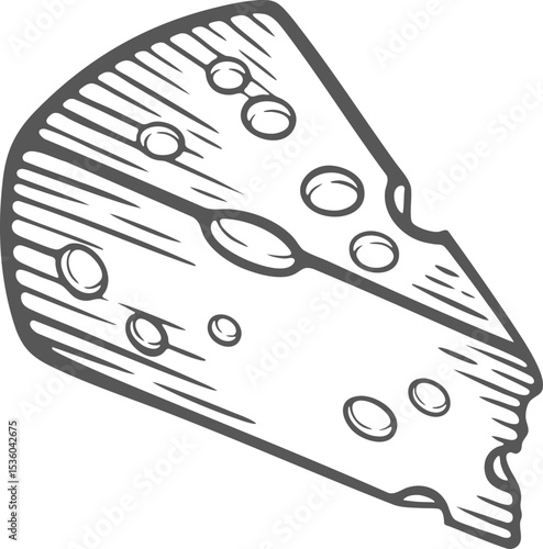 Cheese hard slab organic milk butter fresh food engraving