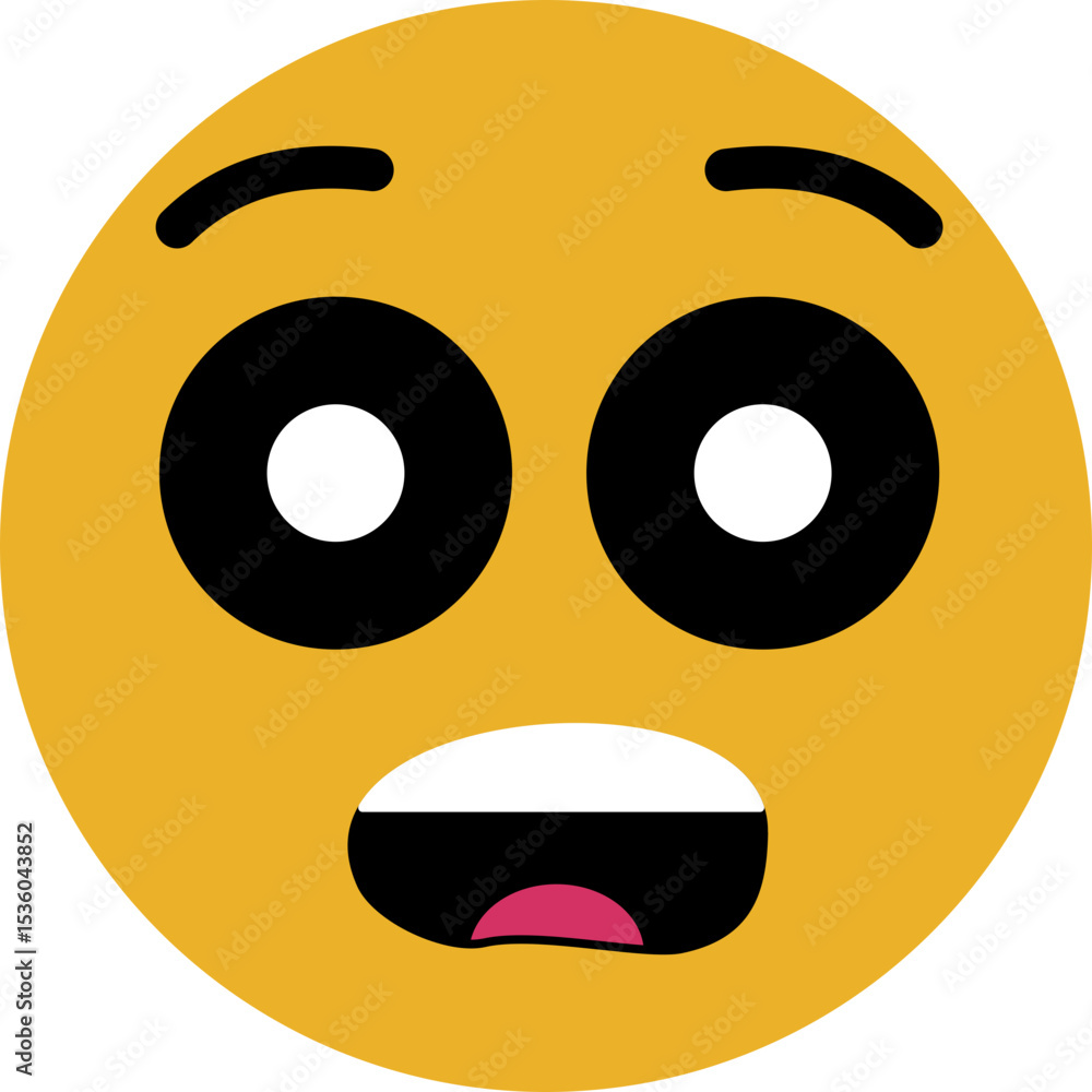 Fototapeta premium Friendly and cute emoji smile icons perfectly crafted for joyful expression