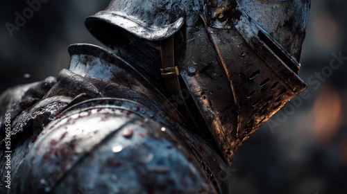 Medieval warrior armor