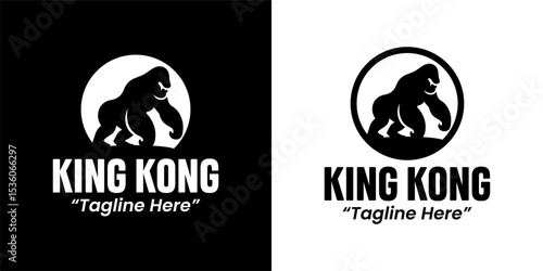 Powerful King Kong Logo for Professional Branding Solutions