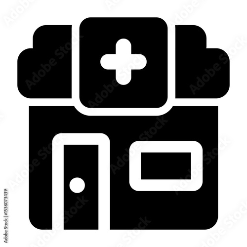 Pharmacy Building Icon