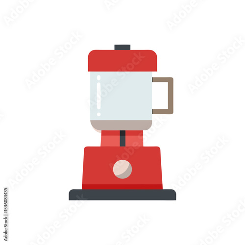 food processor on white background 