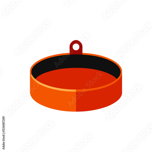 springform pan on white background .svg