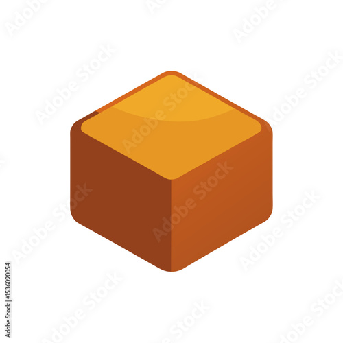 fudge square on white background .svg