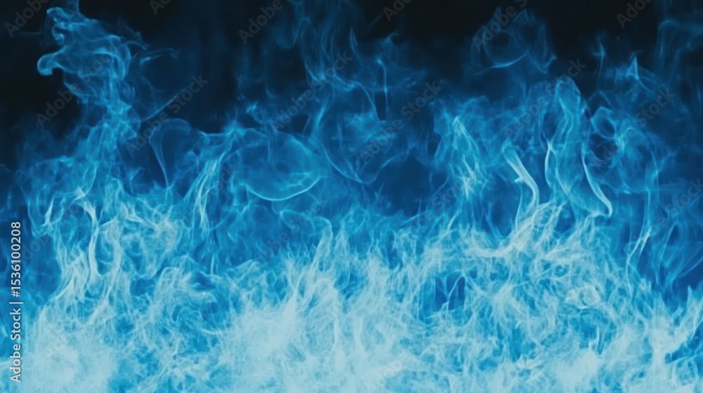 Obraz premium Abstract blue flame background