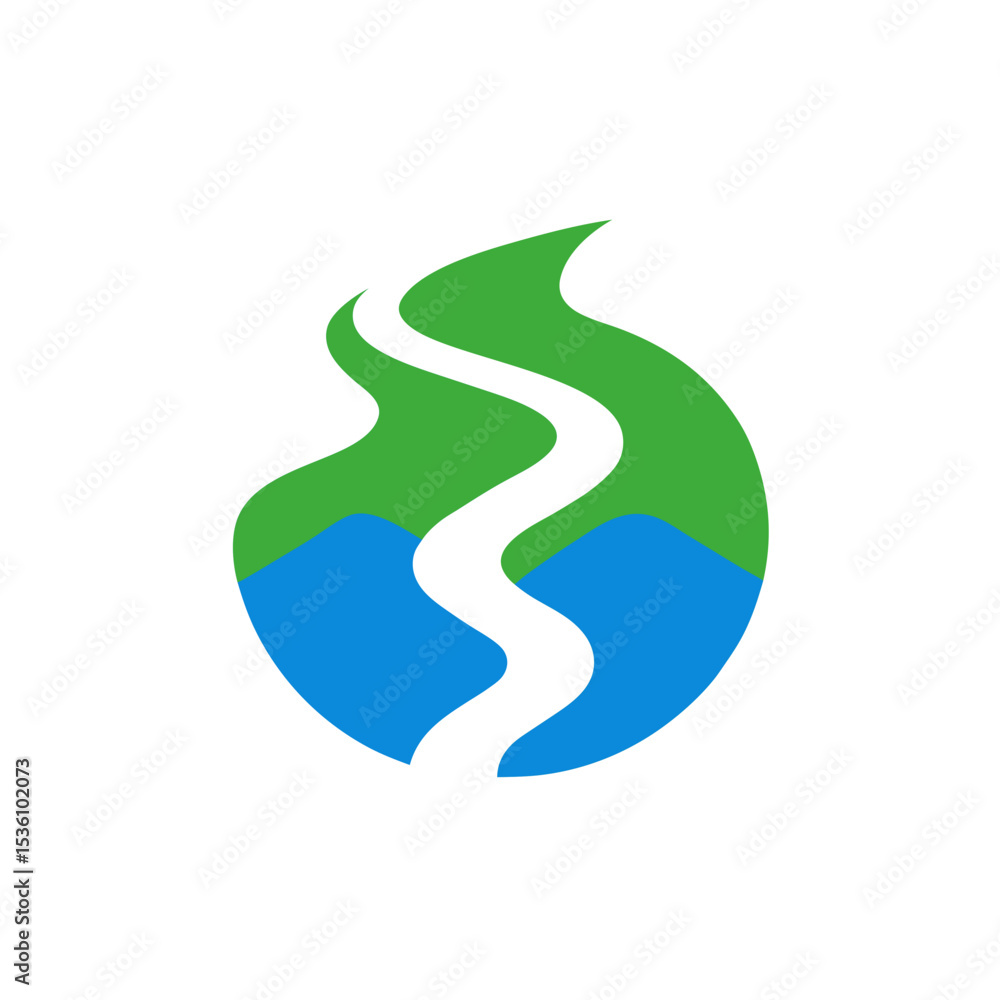 river icon on white background .svg river icon on white background .svg