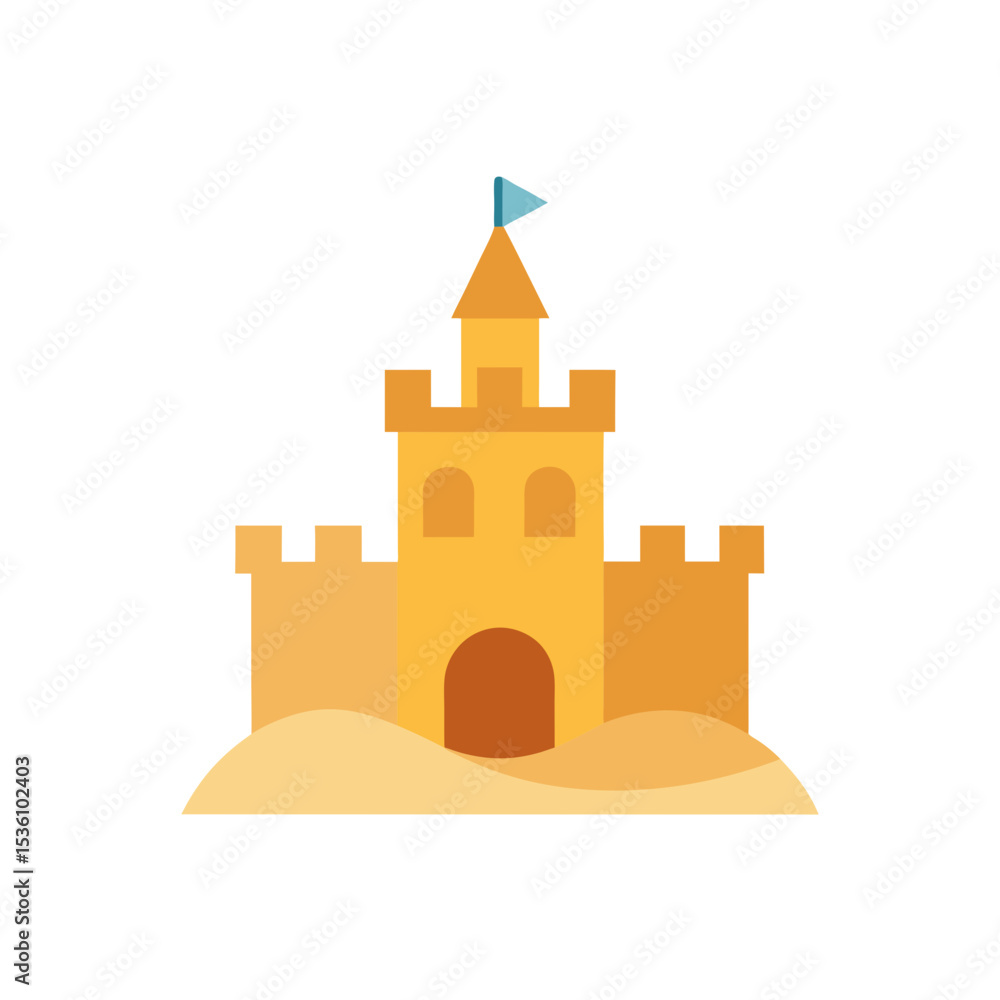 sandcastle on white background .svg sandcastle on white background .svg