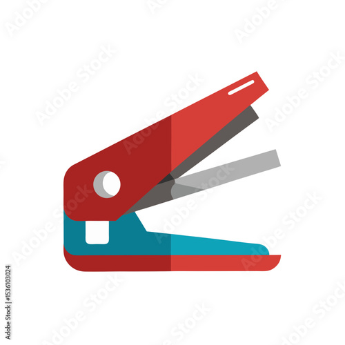 staple remover on white background  .svg
