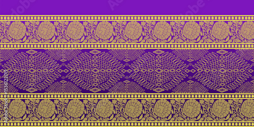 beautiful graphic saree design and this sari design is in Indian style which is for textile fashion industry and it can be used as wallpaper backdrop and website bg this style is originated in india 