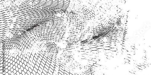 Mesh texture for fishing nets. Grunge pattern for sportswear or soccer goal, volleyball net, basketball hoop, hockey, athletics. Mesh modern net.art