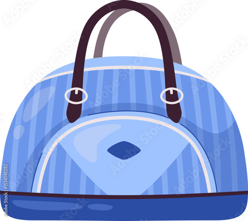 Travel Duffle Bag Illustration


