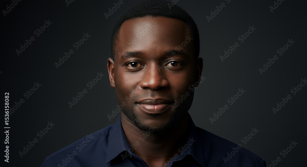 Portrait of a Confident Young Man Portrait of a Confident Young Man