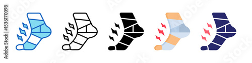 Bandage Multiple Style Icon Set Collection.