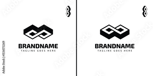 Letter B E M W Infinity Logo, representing endless possibilities and continuity