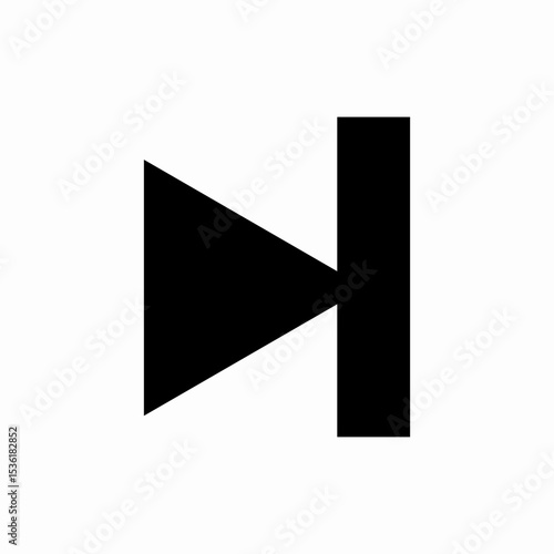 Free Download skip next track icon vector sign - GFXLoad