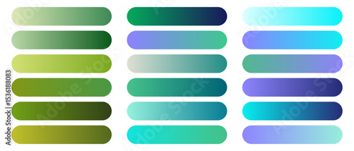 a set of gradient color for gradation idea