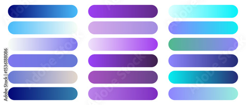 a set of gradient color for gradation idea