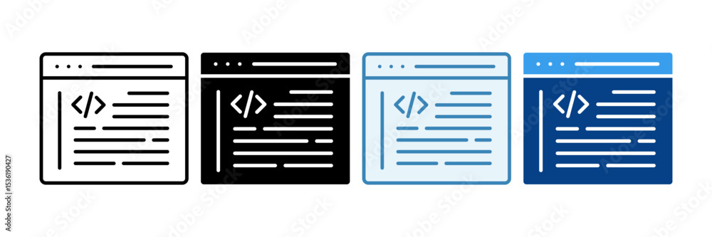 Metadata Icon Set Multiple Style Collection Metadata Icon Set Multiple Style Collection