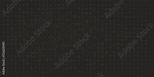 Minimalist dark background with abstract triangle pattern, perfect for modern design projects.