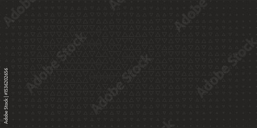 Dark Geometric Triangle Pattern Background
