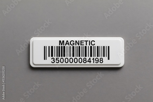 Magnetic Barcode Label for Inventory and Tracking in Retail 