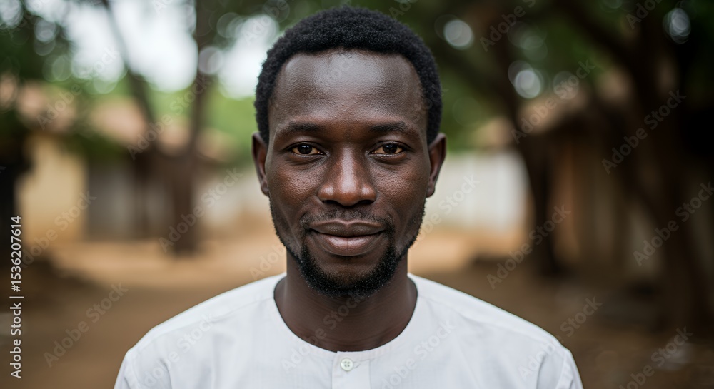 Portrait of a Young African Man Portrait of a Young African Man