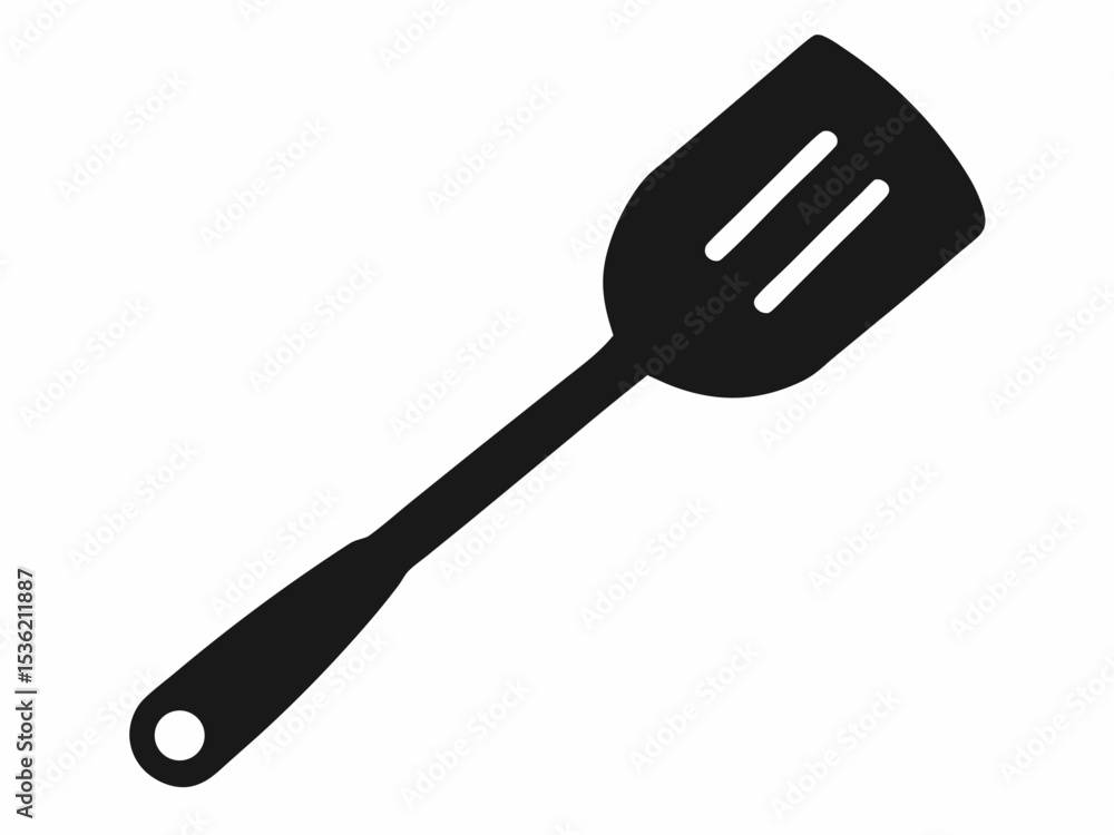 spatula icon, Black silhouette of a kitchen spatula, Spatula silhouette vector illustration spatula icon, Black silhouette of a kitchen spatula, Spatula silhouette vector illustration