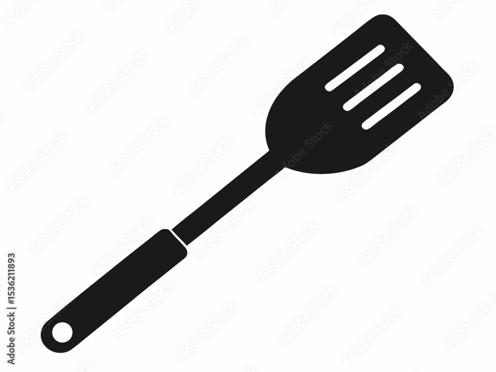 spatula icon, Black silhouette of a kitchen spatula, Spatula silhouette vector illustration spatula icon, Black silhouette of a kitchen spatula, Spatula silhouette vector illustration