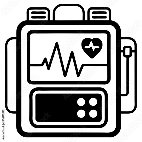 Defibrillator icon