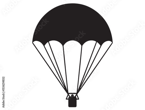 PARACHUTE SILHOUETTE