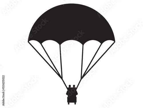 PARACHUTE SILHOUETTE