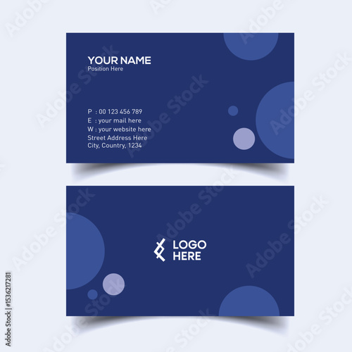 Simple and Clean Business Card Template for Consultants