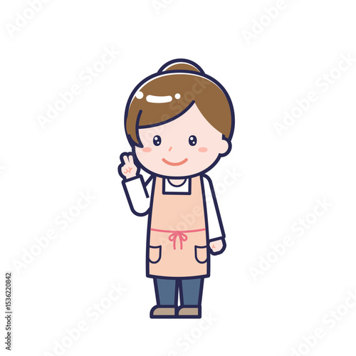 Wallpaper Mural 保育士／ななめ／女性 14 Torontodigital.ca