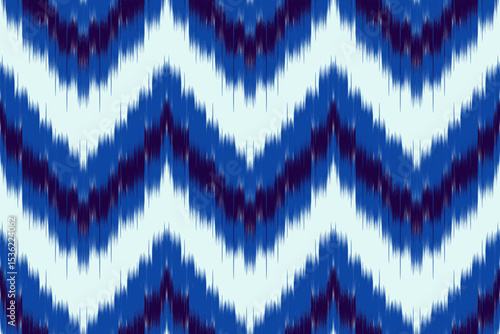 Ethnic pattern Ikat geometric style. Use for textiles, clothes, apparel, wrapping, backgrounds, and wallpaper.