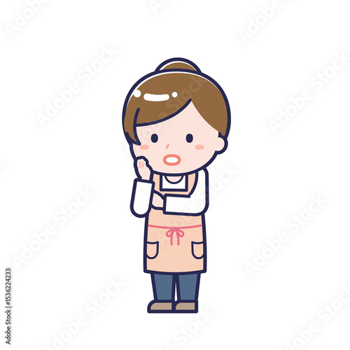 Wallpaper Mural 保育士／ななめ／女性 20 Torontodigital.ca