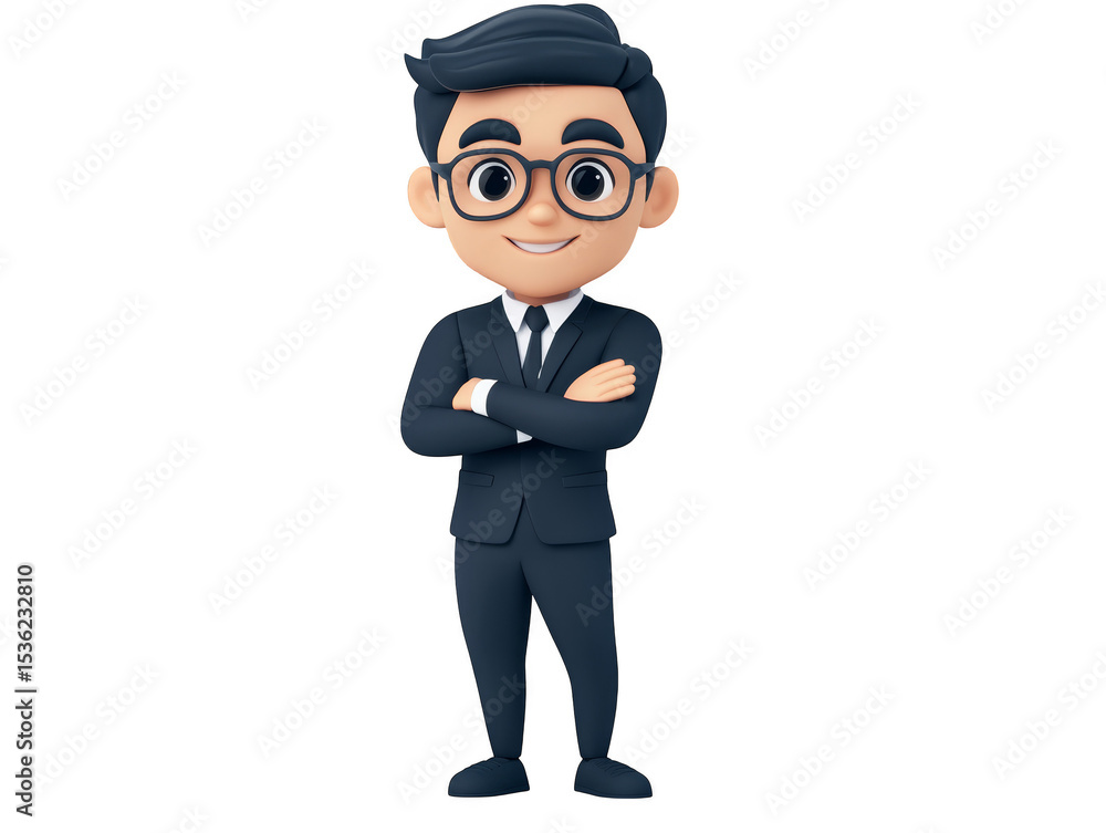 Man in suit and tie with magnifying glass, a detailed observation Man in suit and tie with magnifying glass, a detailed observation