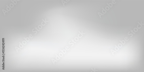 Wallpaper Mural Silver foil background with metal mirror texture. Chrome gradient surface with light gloss simple abstract modern arts Torontodigital.ca